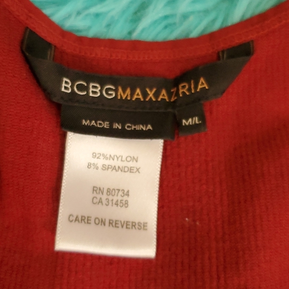 BCBGMaxAzria Ribbed Tank Top - Picture 3 of 4